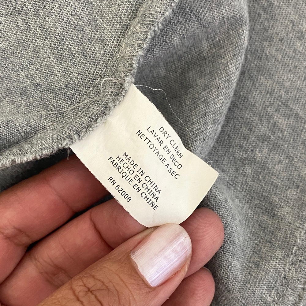 Insight Gray Ruffled Women's Blazer - Picture 6 of 9